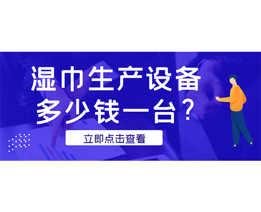 濕巾生產(chǎn)設(shè)備多少錢一臺？廠家發(fā)貨免費試機！
