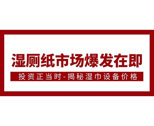 濕廁紙市場爆發(fā)在即，投資正當(dāng)時-揭秘濕巾設(shè)備價格